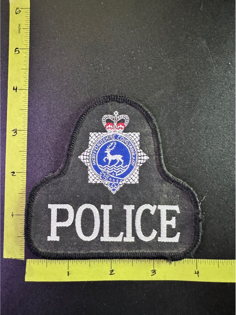 Hertfordshire Constabulary Police Patch Badge